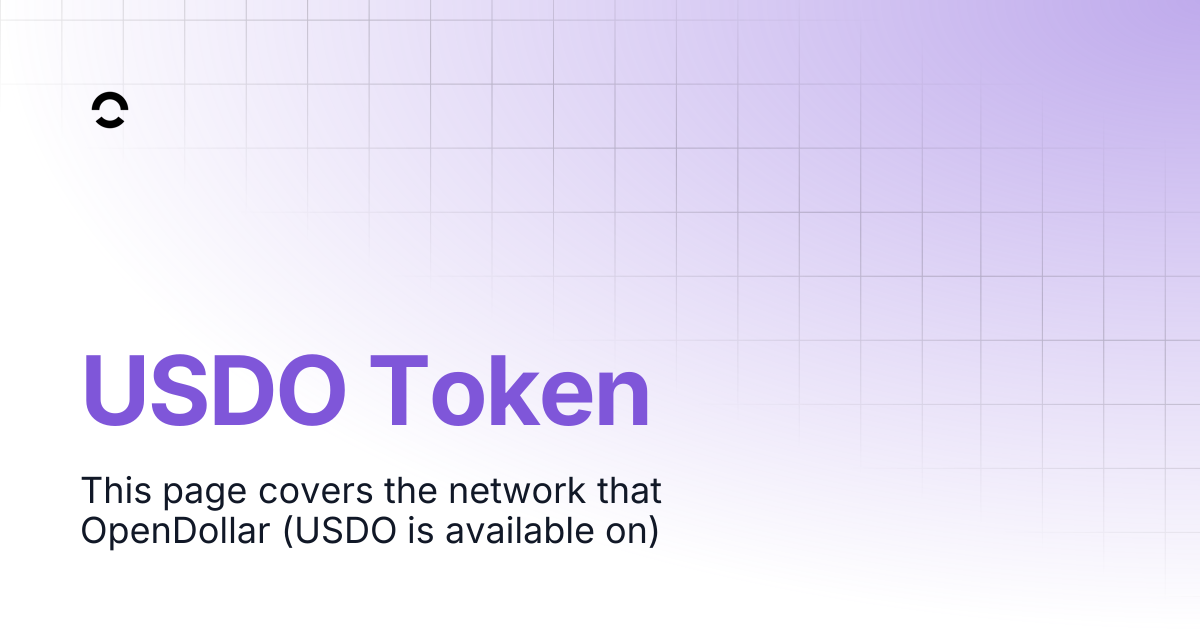 USDO Token | OpenEden